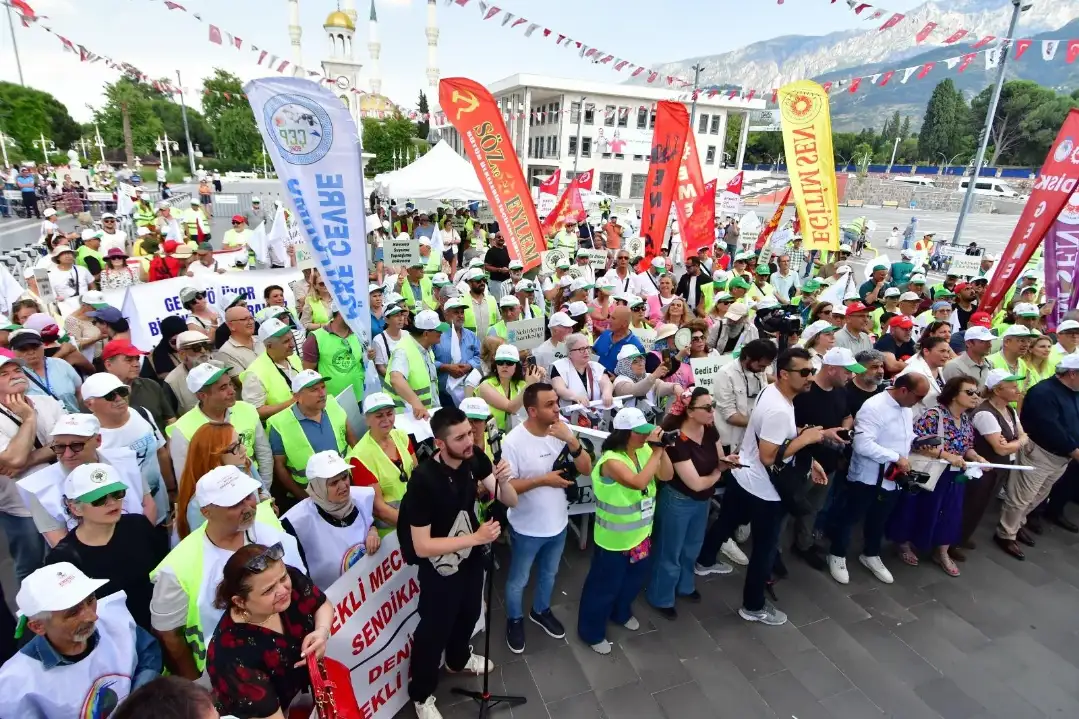 Nehirlerin Kardeşliği Büyük Gediz Buluşması eylemi Manisa'da gerçekleştirildi