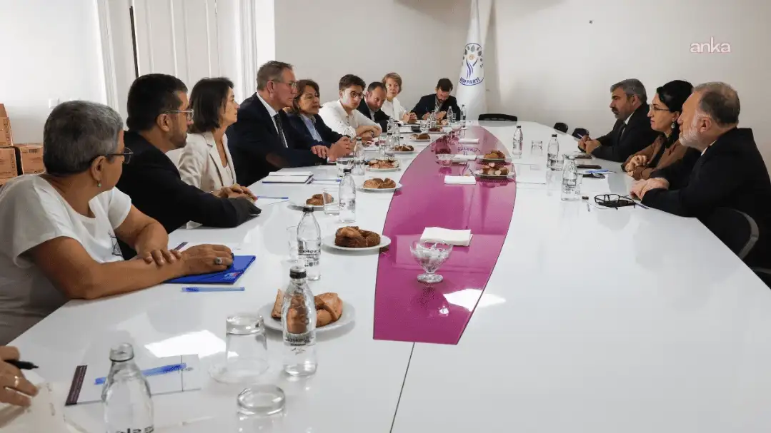 DEM Parti, SPD heyetini ağırladı