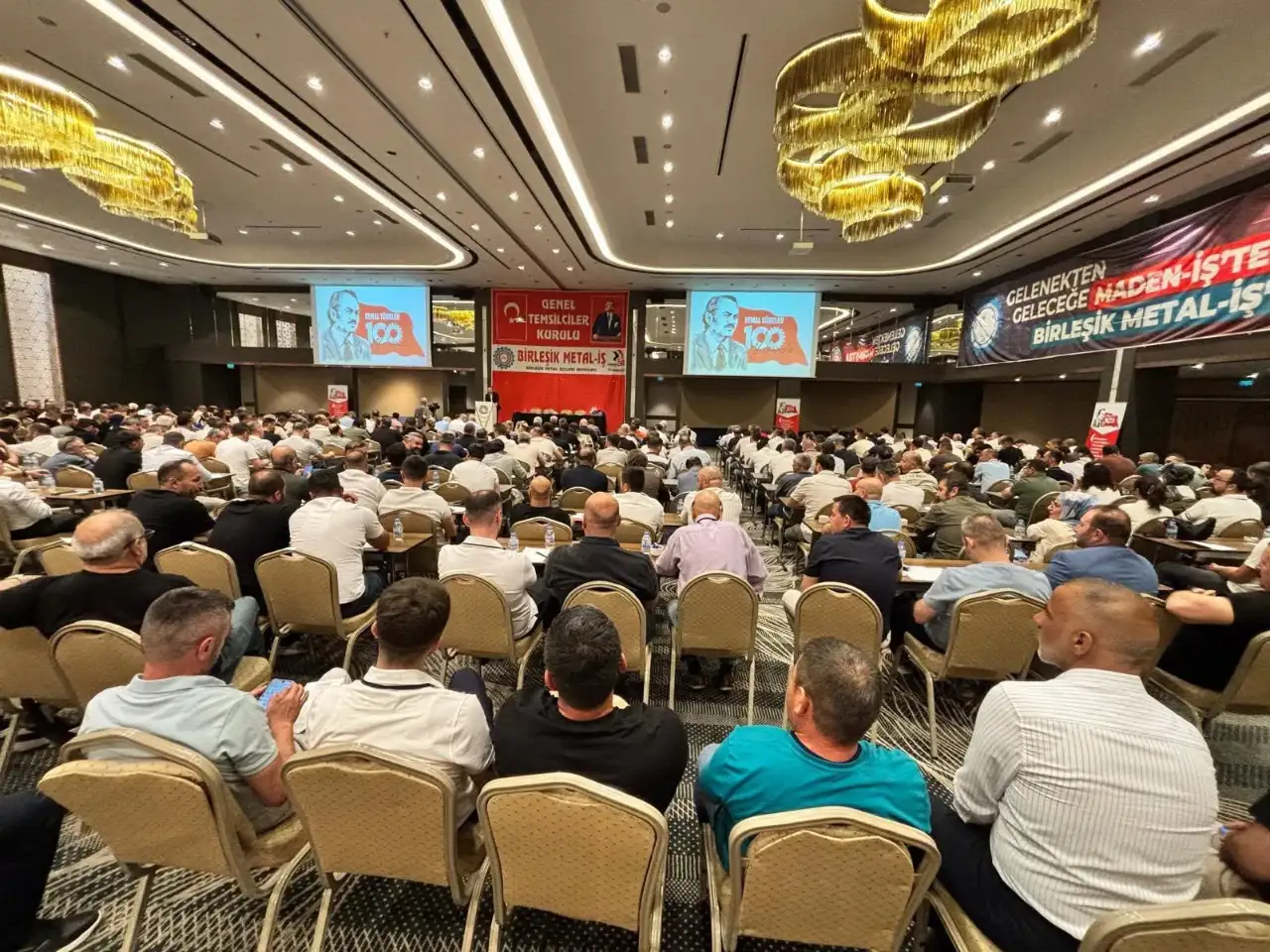 Birleşik Metal-İş Genel Temsilciler Kurulu sonuç bildirgesini açıkladı