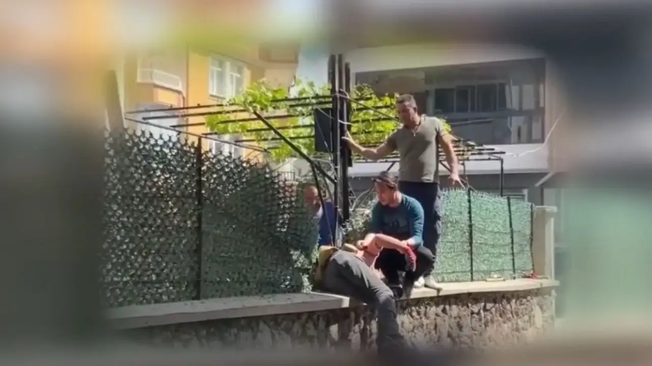 4. Kattan düşen işçi ağır yaralandı