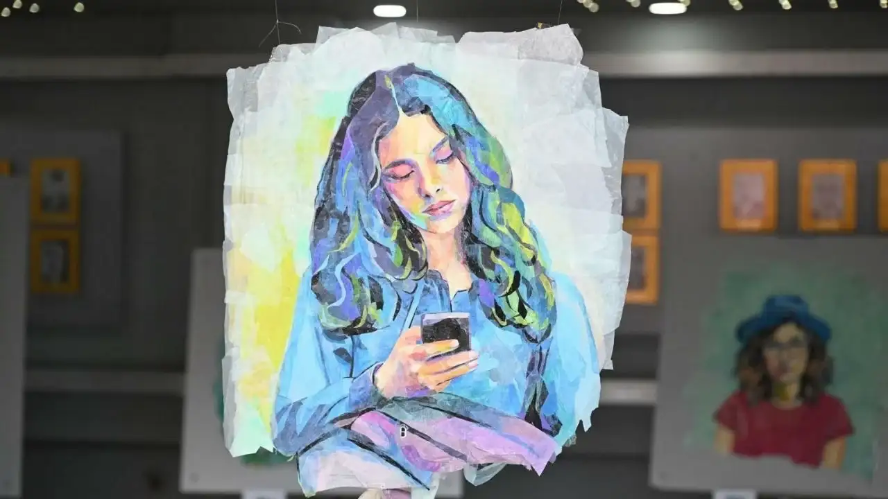 Plastik atıklar sanata dönüştü