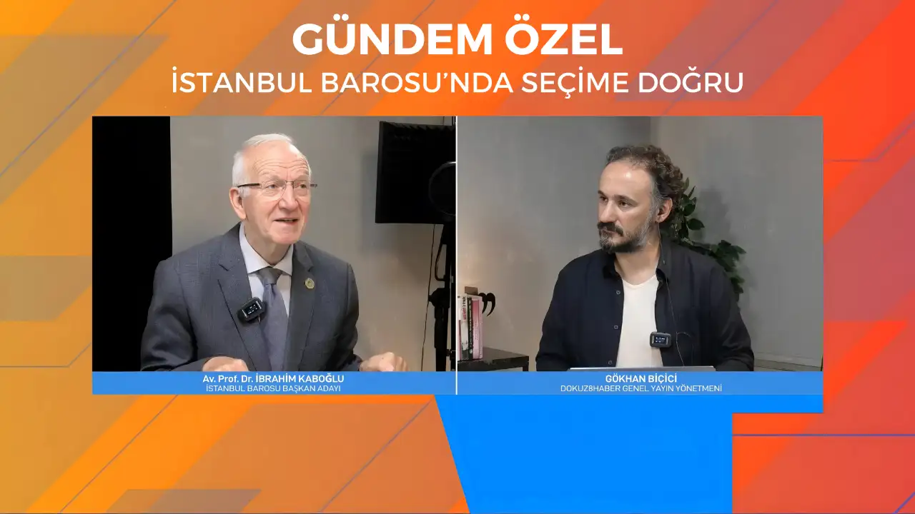 İstanbul Barosu Başkan Adayı Kaboğlu: ‘Değişim’ ile Hukuku Etkin Kılacağız
