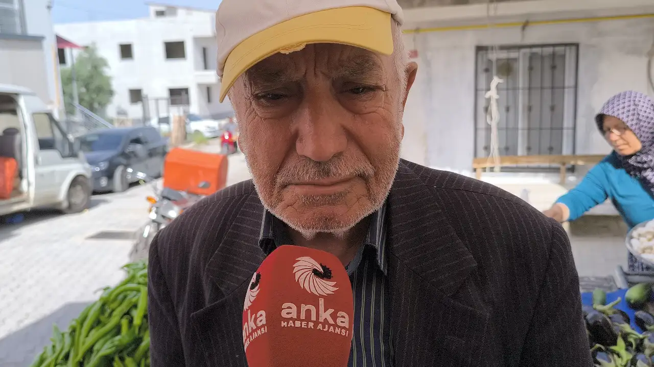 Emekli vatandaş: Çileğin kilosu 100 lira, yiyemeyiz. Bakıp geçiyorum