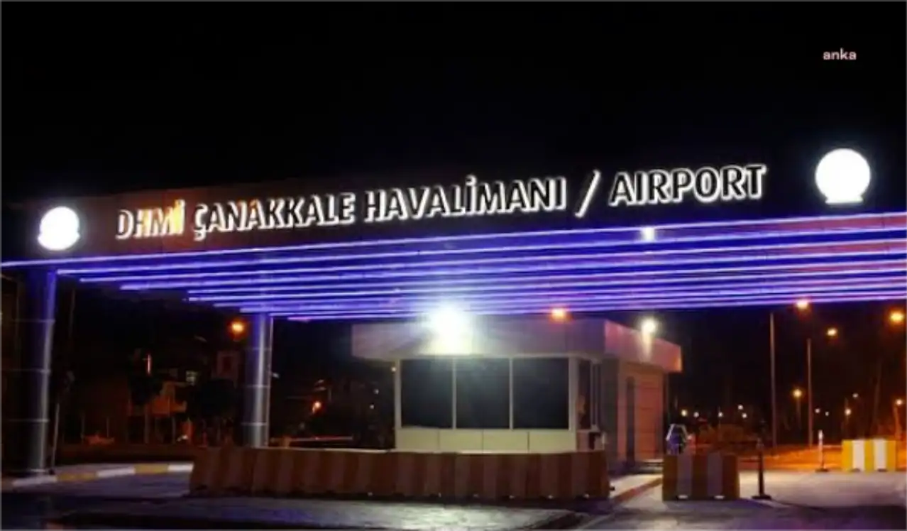 Çanakkale Havalimanı uçuş trafiğine açıldı