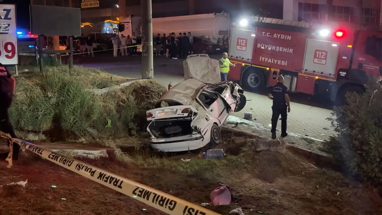 Aydın'da zincirleme kaza: 1 ölü
