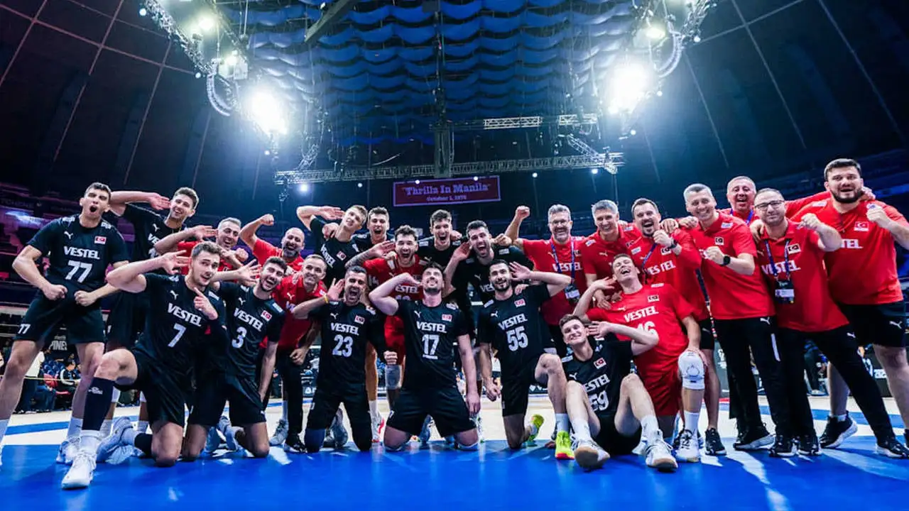 A Milli Erkek Voleybol Takımı, Dünya Şampiyonası'nda çeyrek finalde