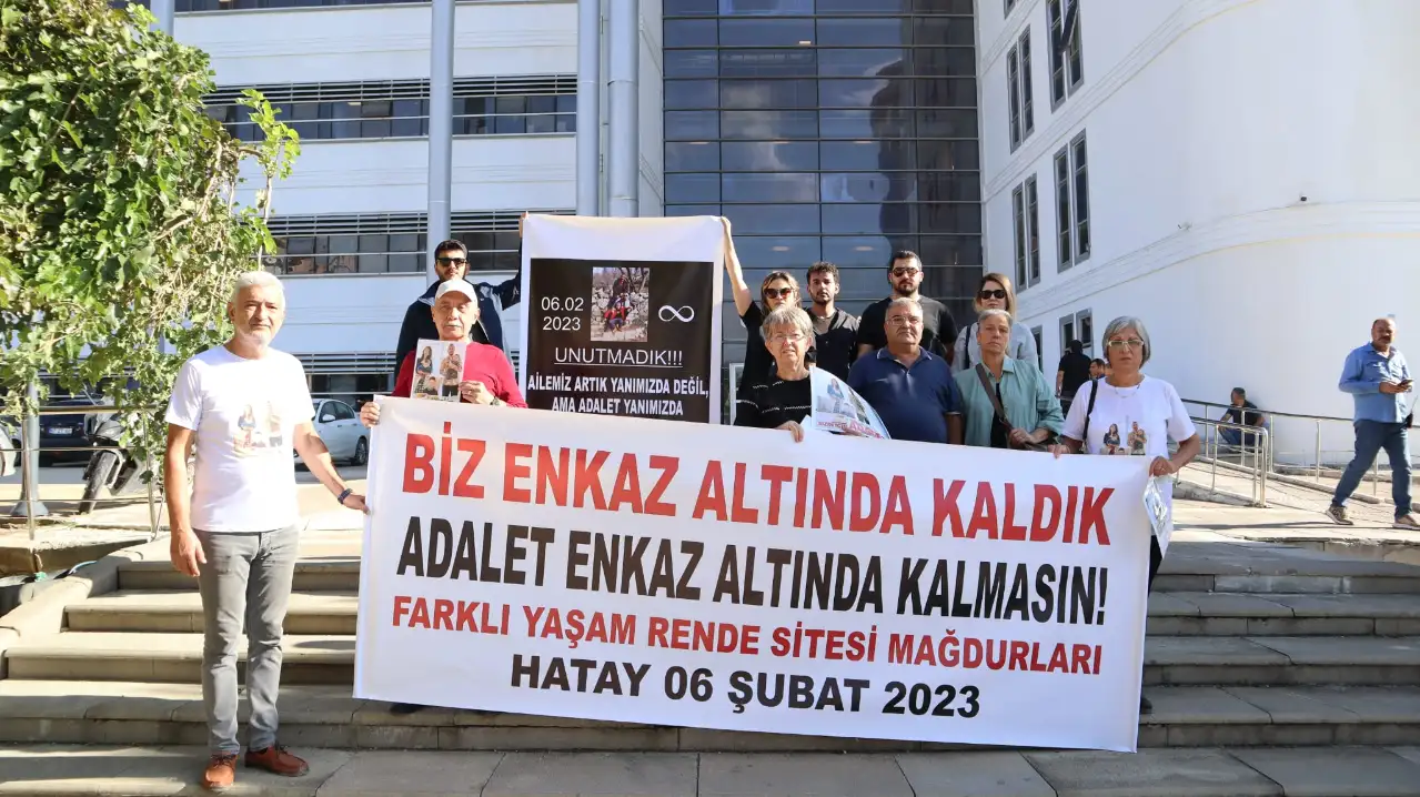 Hatay'da yıkılan Rende Sitesi Mağdurları: Adalet enkaz altında kalmasın!