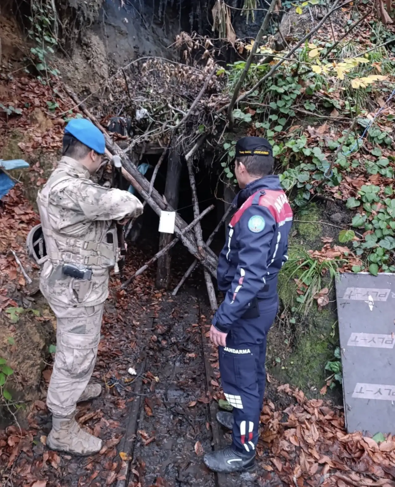 Zonguldak'ta ruhsatsız işletilen 7 maden ocağı imha edildi