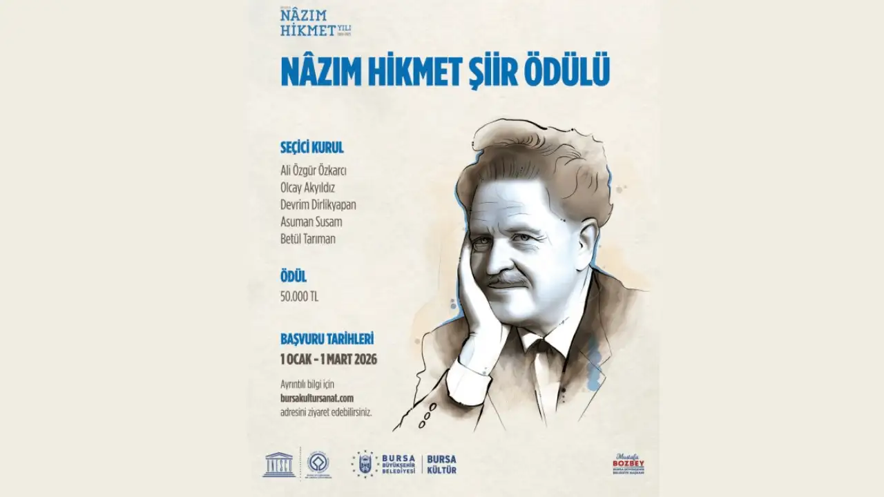 Nâzım Hikmet Şiir Ödülü başvuruları başladı