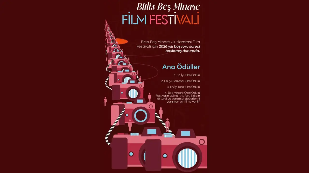 Bitlis Beş Minare Film Festivali mayıs ayında izleyicilerle buluşacak