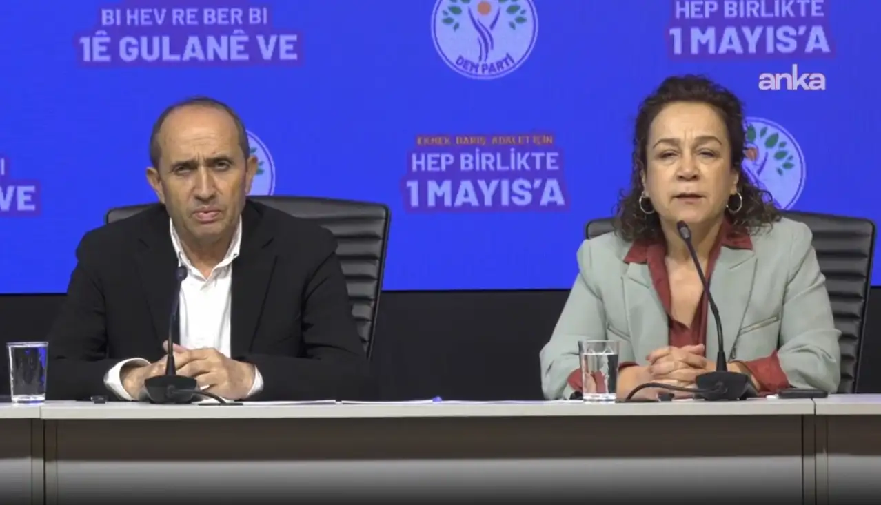 DEM Parti Emek Komisyonu’ndan iktidara 1 mayıs çağrısı: Taksim ve tüm alanlar işçilere açılmalı