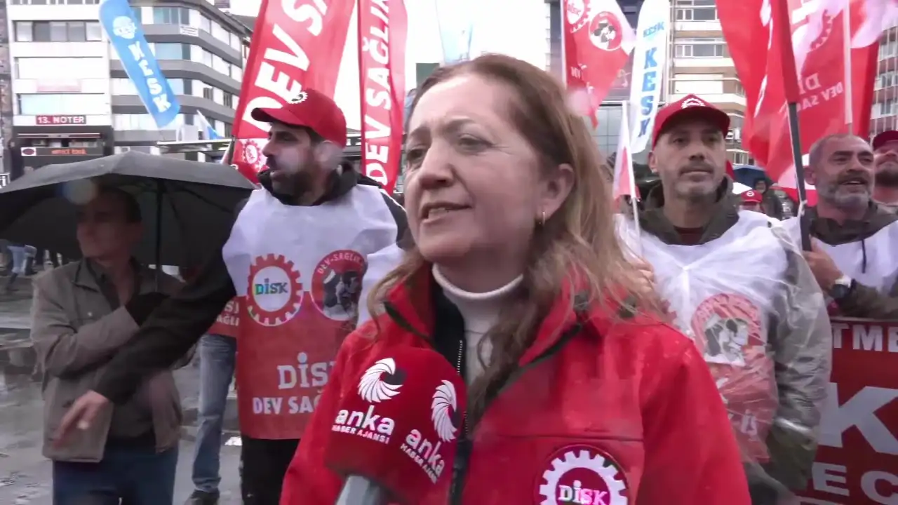DİSK Genel Başkanı Çerkezoğlu: 1 Mayıs'ta Taksim'de olmak isteyenlere uygulanan gözaltılar asla kabul edilemez
