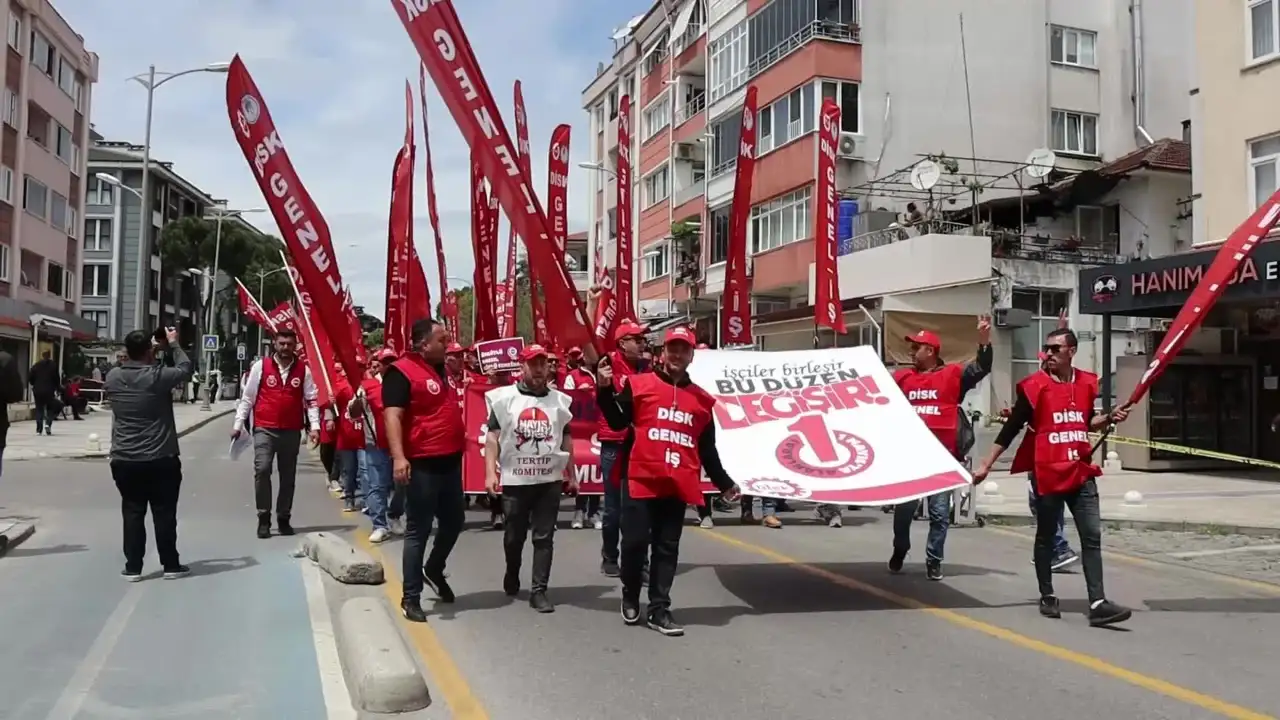 Muğla'da 1 Mayıs: Emeğimiz sömürülüyor, adalet yok sayılıyor, yaşam hakkımız tehdit altında