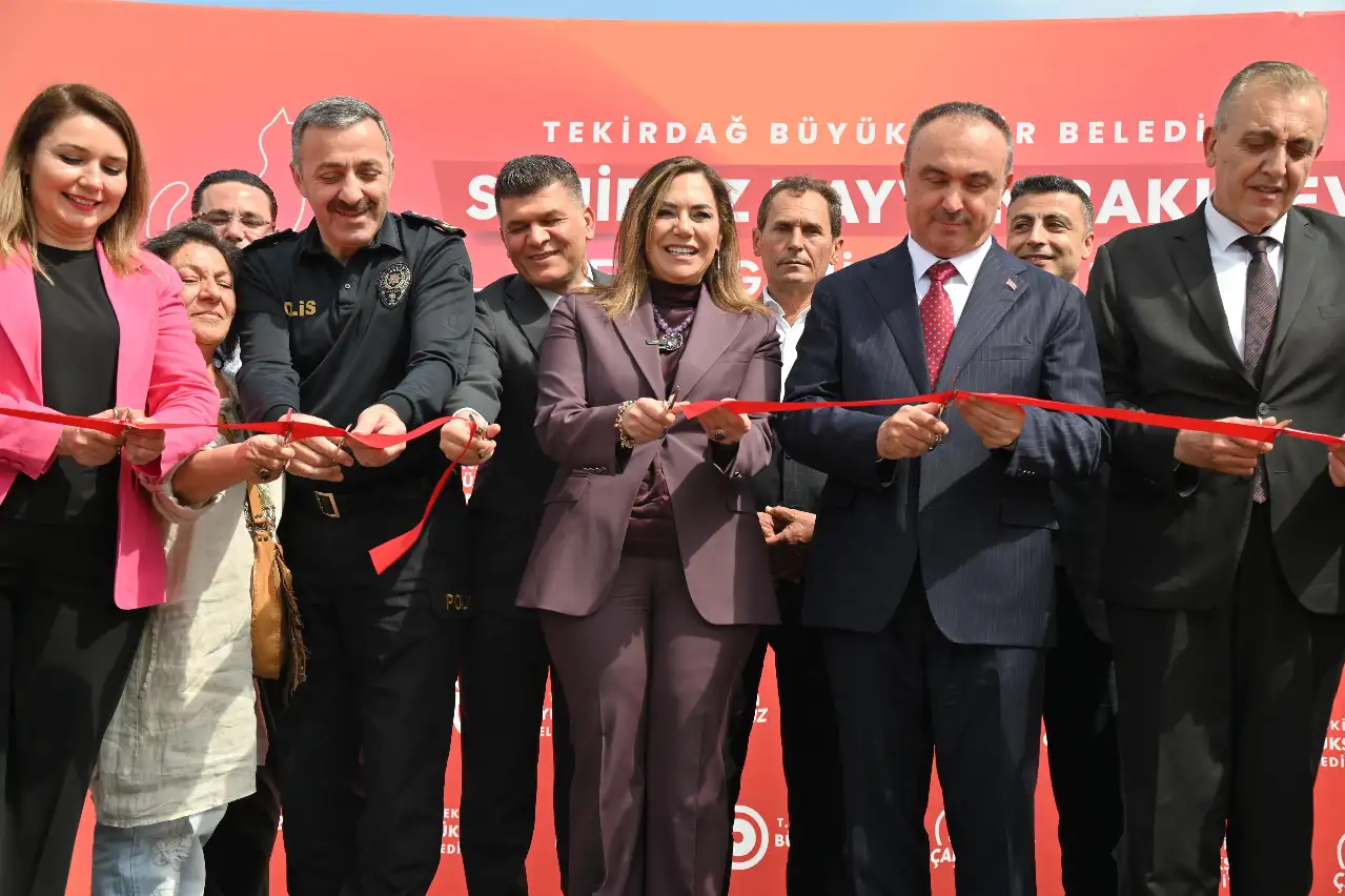 Tekirdağ'da Sahipsiz Hayvan Bakımevi 2. etabı açıldı: "Satın Almayalım Sahiplenelim" çağrısı yinelendi