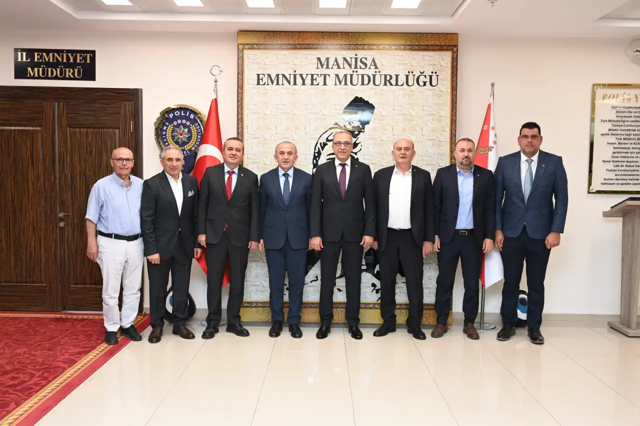 MTSO’dan Yeni Emniyet Müdürü Karayel’e “Hoş geldiniz” ziyareti