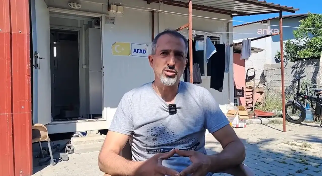Hatay’da konteynerlerde tahliye endişesi: Evlerimiz teslim edilmeden çıkamayız