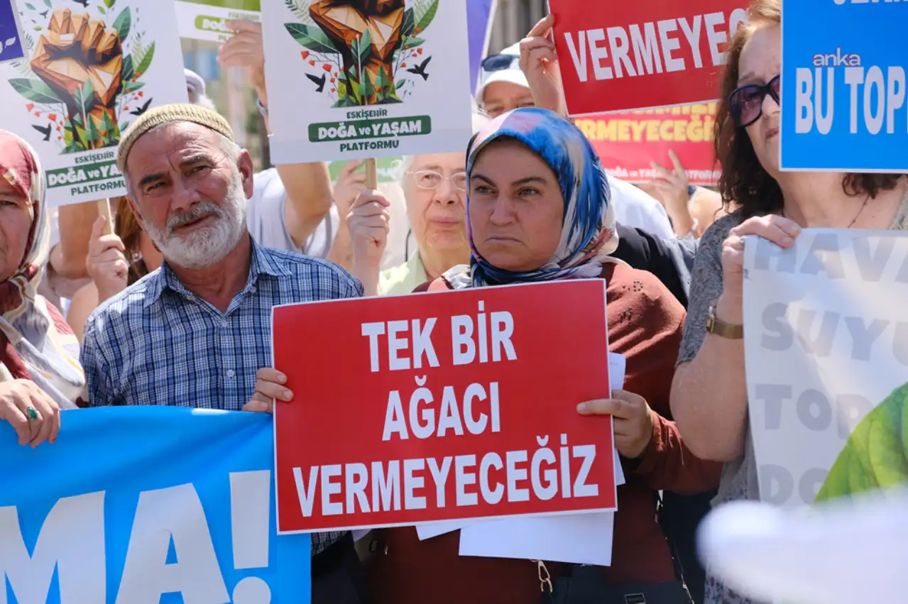 Eskişehir'de madene karşı direniş