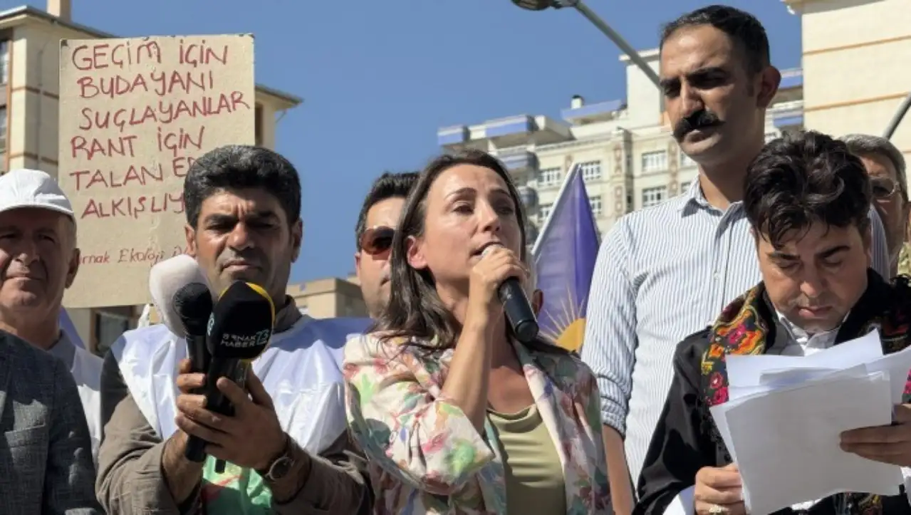Şırnak'ta eko kırıma karşı yürüyüş