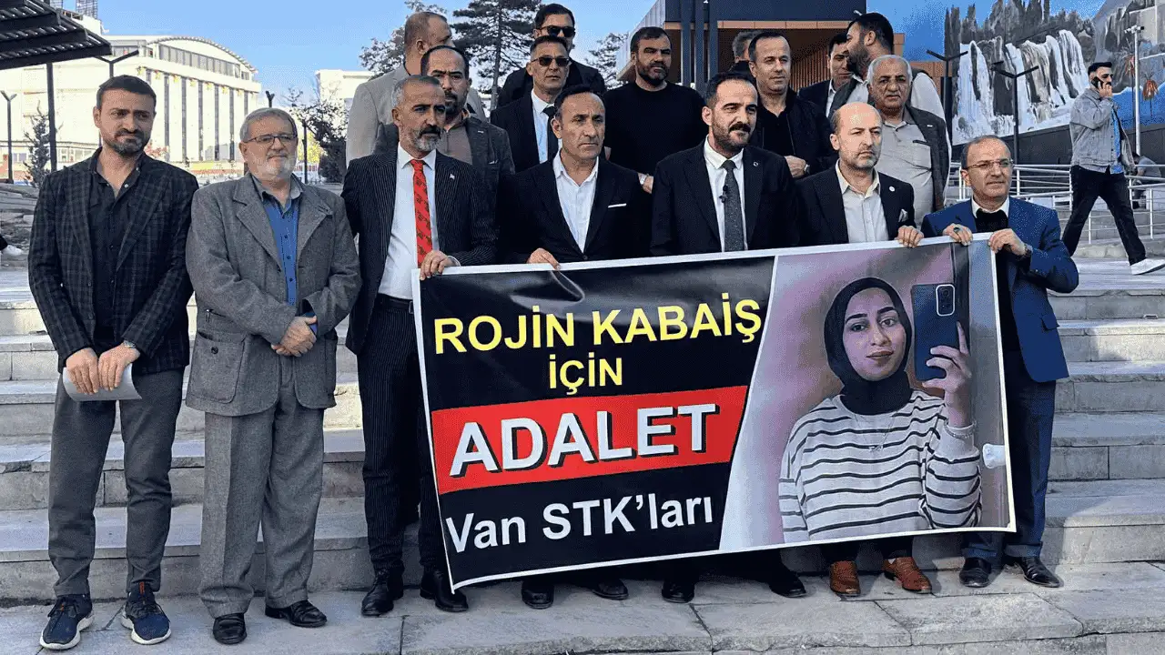 Van’da STK’lardan Rojin Kabaiş için adalet çağrısı: Sessiz kalmak suç ortaklığıdır
