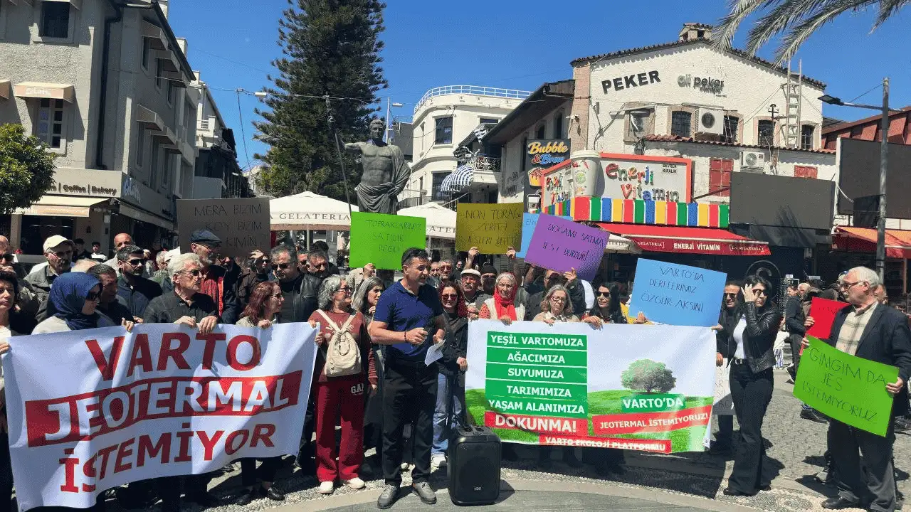 Antalya’da Varto için eylem: Varto ranta teslim olmayacak