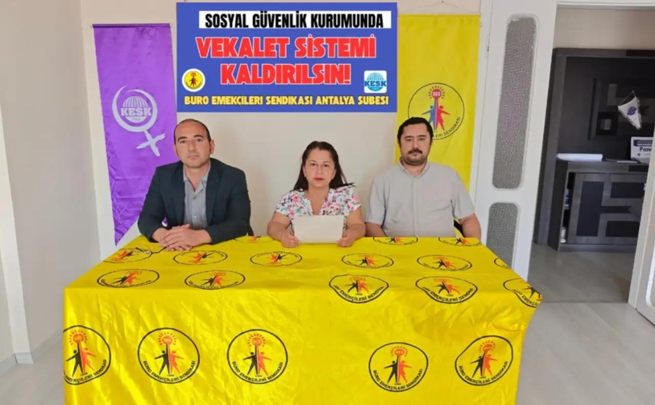 BES Antalya Şube Başkanı Devrim Mol: SGK’da liyakat değil, vekalet sistemi işliyor