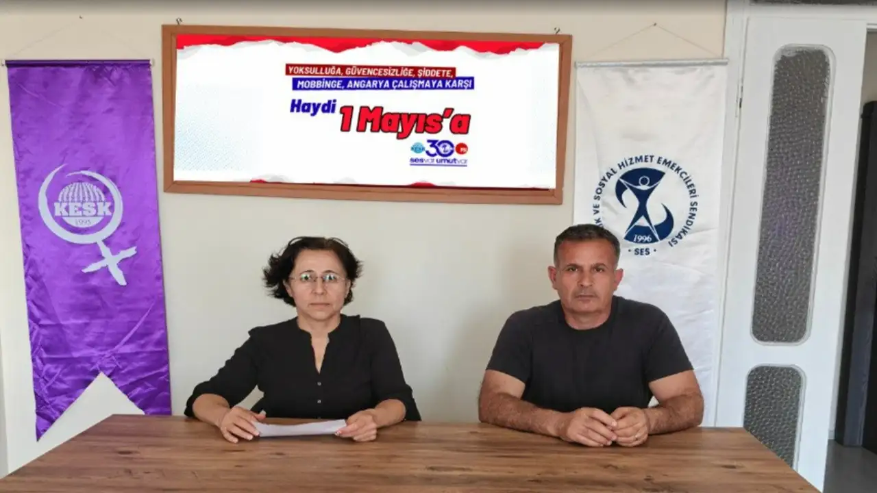 SES Antalya: 1 Mayıs’ta alanlardayız