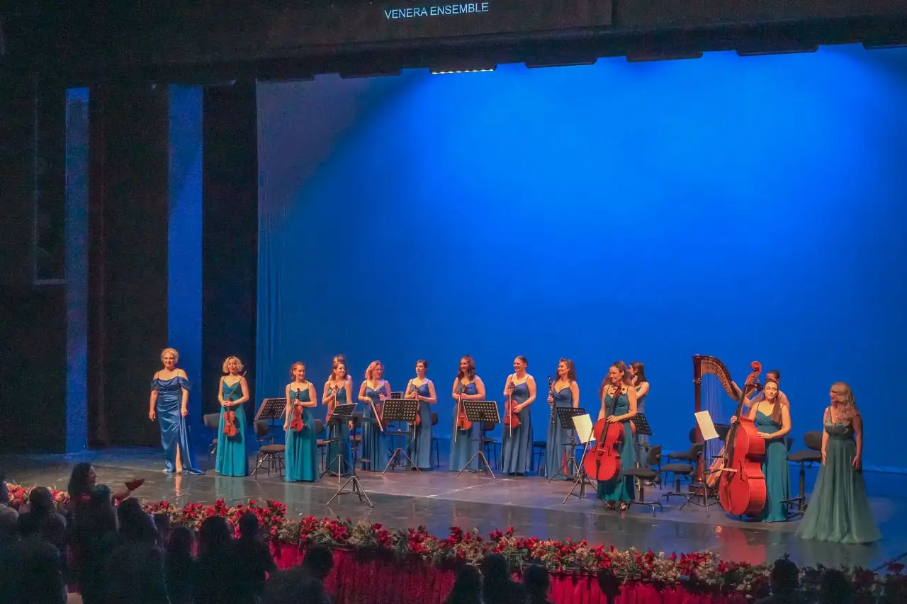 Venüs’ün kadınları ‘Venera Ensemble’ konseri Antalya’da gerçekleştirildi