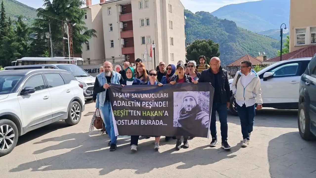 Artvin'de doğa savunucusu Reşit Kibar'ın öldürülmesine ilişkin davanın 5. celsesi başladı