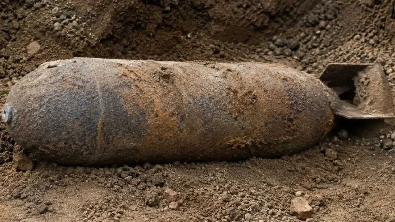 Almanya'da 2. Dünya Savaşı'ndan kalma iki adet bomba bulundu