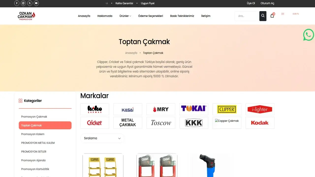 Kurumsal Tanıtım İçin Toptan Çakmak ve Promosyon Çakmak Kullanmanın Avantajları
