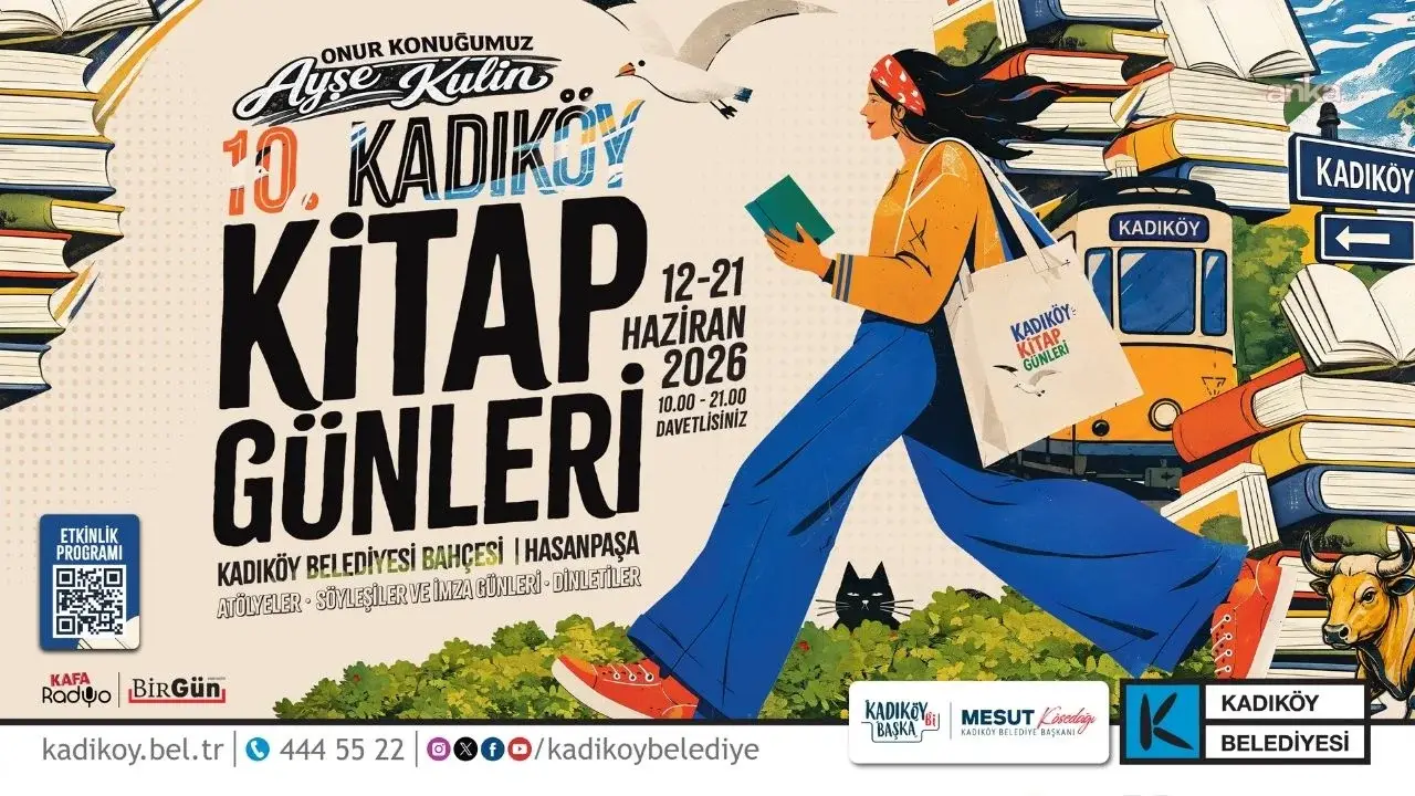 Kadıköy Kitap Günleri 12 Haziran’da başlıyor