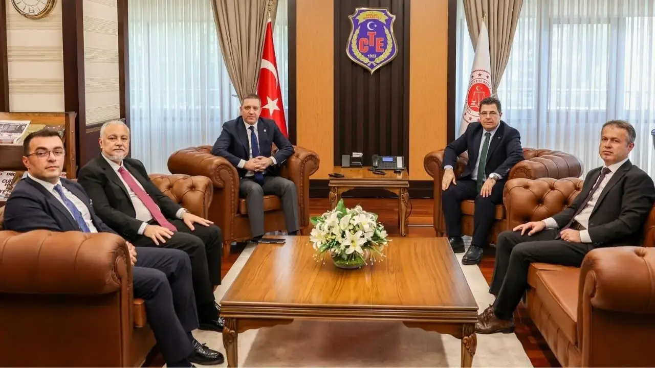TBB'den Adalet Bakanlığı Ceza ve Tevkifevleri Genel Müdürü Yılmaz'a ziyaret
