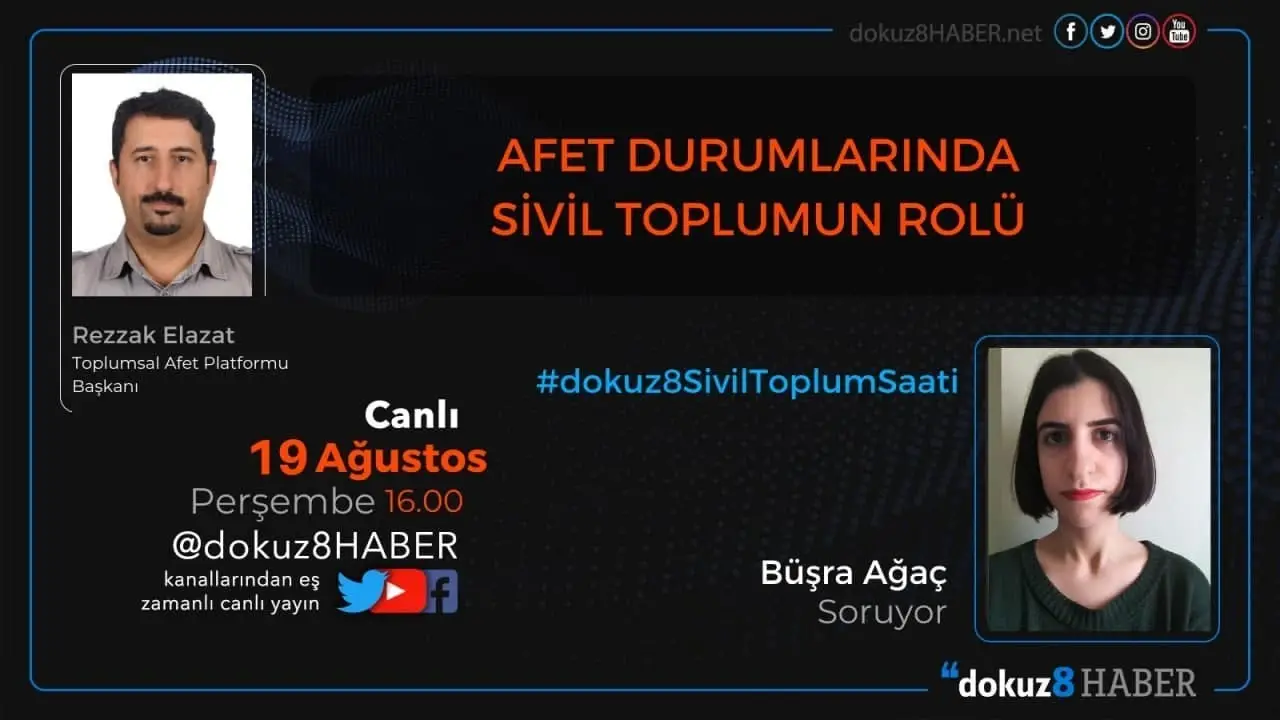dokuz8SivilToplumSaati | Afet durumlarında sivil toplumun rolü