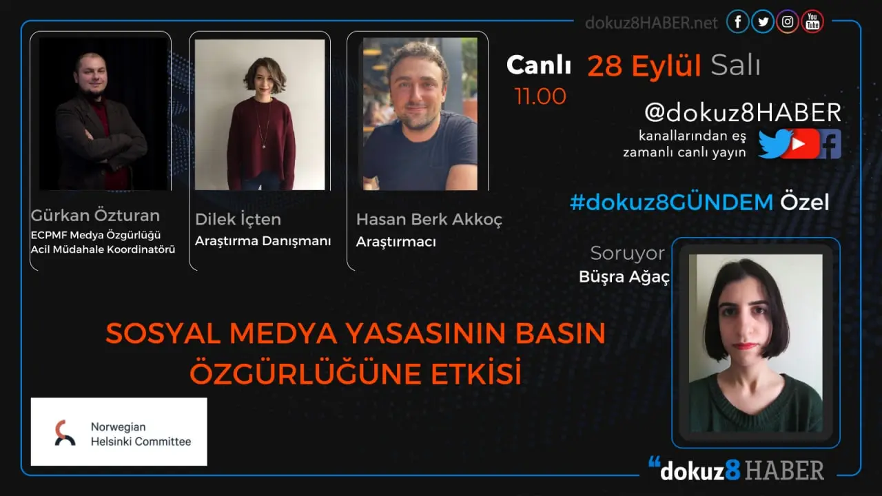 dokuz8GÜNDEM Özel | Sosyal Medya Yasası'nın basın özgürlüklerine etkisi