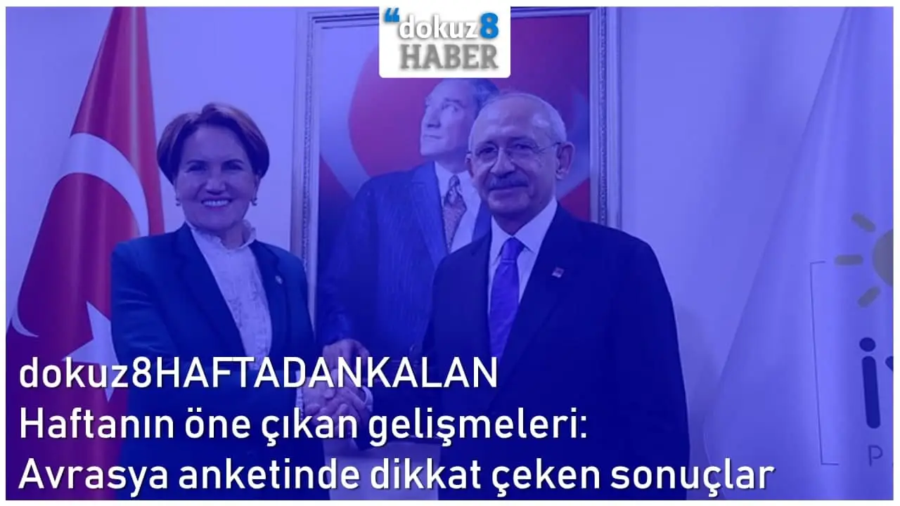 dokuz8HAFTADAN KALAN | Avrasya anketinde dikkat çeken sonuçlar - Ali Erbaş tartışılıyor