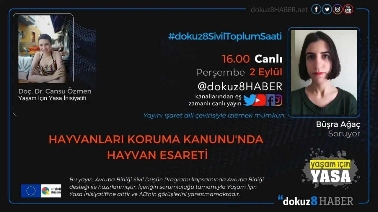 Hayvanları Koruma Kanunu'nda hayvan esareti