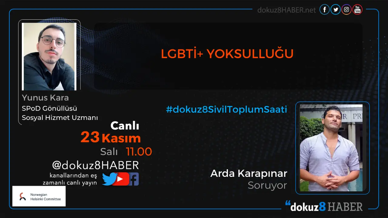 dokuz8SivilToplumSaati | LGBTİ+ Yoksulluğu