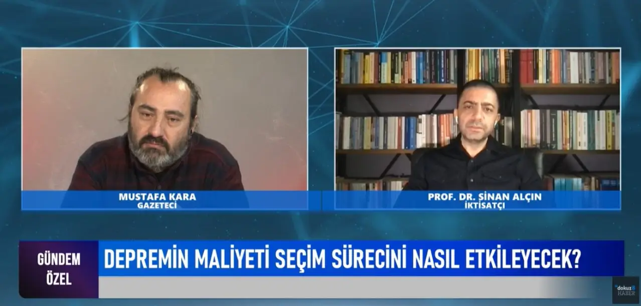 Prof. Dr. Alçın: Seçimden sonra yeni hükümet büyük bir ekonomik enkaz devralabilir