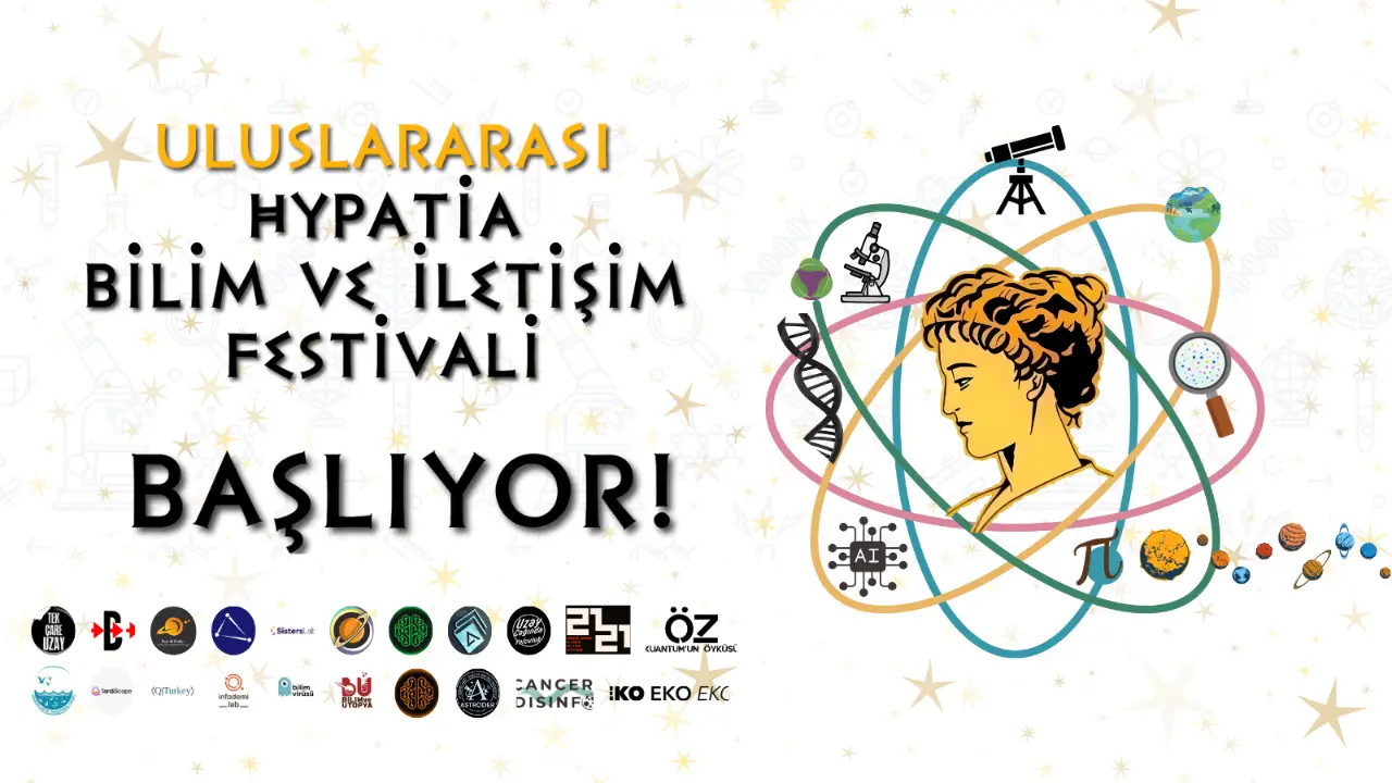 Hypatia Bilim ve İletişim Festivali programı açıklandı