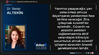 İyileşmek kolektif bir eylemdir
