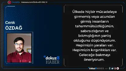 Bu samimi bir iç dökmedir