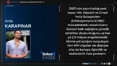 DSÖ'nün yeni raporu, halk sağlığı tehditlerine dikkat çekiyor