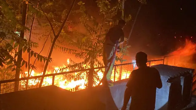 Manisa gece yarısı facianın eşiğinden döndü