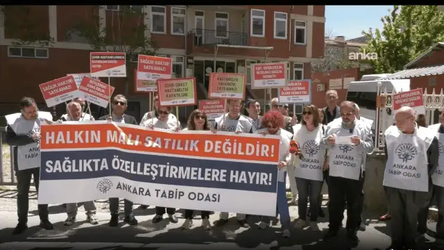 Ankara Tabip Odası, sağlık tesislerinin özelleştirilmesine tepki gösterdi