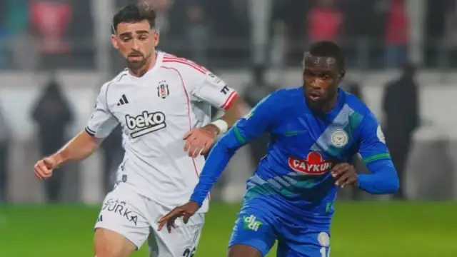 Beşiktaş sezonu Rize'de beraberlikle tamamladı