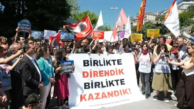 Bilgi Üniversitesi'nde açıklama: Bugün Bilgi'ye yapılan yarın başka üniversiteye yapılır