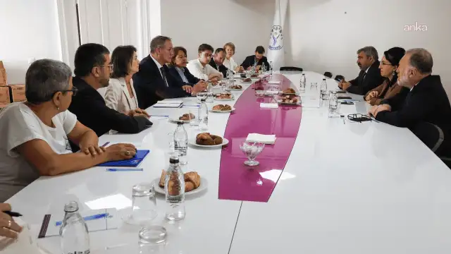 DEM Parti, SPD heyetini ağırladı