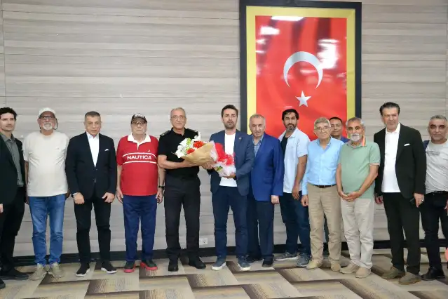 Manisa yeni Emniyet Müdürü Karayel gazetecilerle buluştu