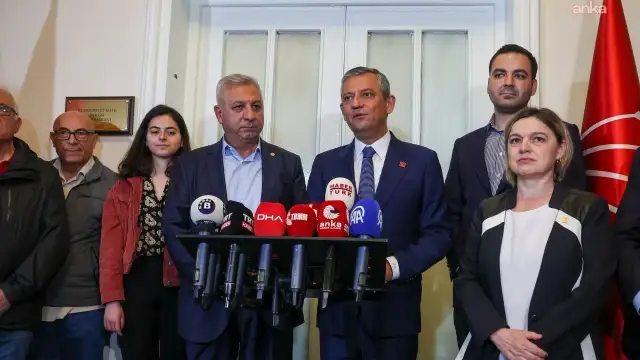 EMEP'ten Özgür Özel'e dayanışma ziyareti