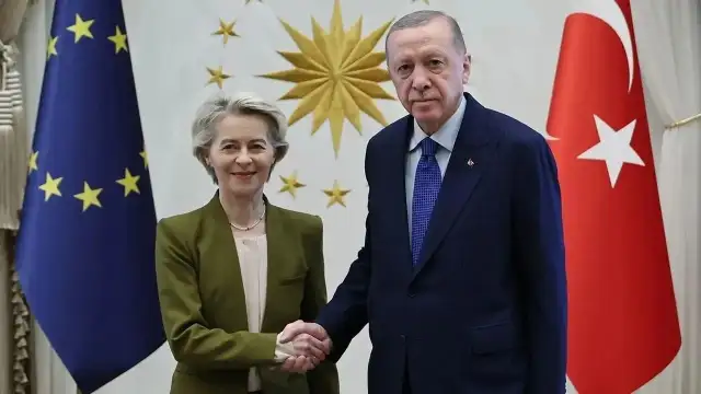  Erdoğan ile von Der Leyen telefonda görüştü